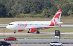 C-FYJH @ KTPA - Rouge A319 zx - by Florida Metal