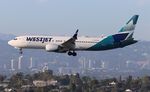 C-GTSW @ KLAX - WJA 737-8 zx YYC-LAX - by Florida Metal