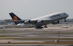 D-AIMJ @ KMIA - DLH A380 zx MIA-EDDF - by Florida Metal
