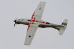 061 @ LFSI - Pilatus PC-9M, Croatian Air Force aerobatic team, On display, St Dizier-Robinson Air Base 113 (LFSI) - by Yves-Q