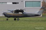 N2037S @ EBKT - New paint scheme for this Cessna.