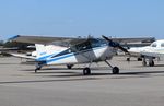 N2814K @ KDED - Cessna 180K - by Mark Pasqualino