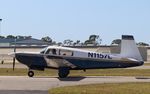 N1157L @ KFMY - Mooney M20K - by Mark Pasqualino