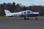 G-CMKJ @ EGLK - Piper PA-28-161 Cherokee Warrior II at Blackbushe. - by moxy