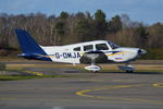 G-OMJA @ EGLK - Piper PA-28-181 Cherokee Archer II. Ex A6-DXB - by moxy