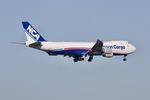 JA12KZ @ KORD - B748 Nippon Cargo Boeing 747-8KZF JA12KZ NCA136 RJAA-KORD - by Mark Kalfas