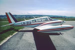 LN-BIA @ LSZG - At Grenchen. Crashed in Norway. Scanned from a slide.