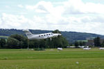 HB-LTM @ LSZG - Departing runway 25 Grenchen. HB-registered from 2002-07-02 until 2015-11-30
