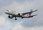 D-AENC @ EGLL - Airbus A320-251N landing at London Heathrow.