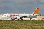 TC-DCL @ LMML - A320 TC-DCL Pegasus Airlines - by Raymond Zammit