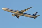 JA795A @ KORD - B77W ANA Boeing 777-381 (ER), JA795A ANA111 KORD-RJTT - by Mark Kalfas