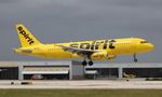 N603NK @ KFLL - NKS A320 yellow zx IAH-FLL - by Florida Metal