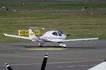 D-EGZZ @ EDVE - Diamond DA-40D Diamond Star at Braunschweig/Wolfsburg airport, Waggum