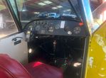 G-BRXG @ EGST - View of the 1946 Aeronca Champion's cockpit at Elmsett Airfield, Ipswich. - by Chris Holtby