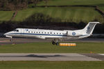 145-209 @ EGGD - Landing at Bristol Airport 01/04/24 - by Dominic Hall