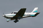 G-CCAV @ EGSH - Landing at Norwich. - by Graham Reeve