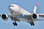 OE-LPB @ KORD - B772 Austrian Airlines Boeing 777-2Z9/ER OE-LPB AUA65 LOWW-KORD - by Mark Kalfas