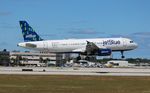 N644JB @ KFLL - JBU A320 zx MDE-FLL - by Florida Metal