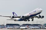 JA12KZ @ KORD - B748 Nippon Cargo Boeing 747-8KZF JA12KZ NCA141 KORD-RJAA - by Mark Kalfas