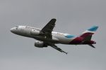 D-AKNV @ EDDL - Eurowings A319 departing - by FerryPNL