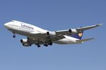 D-ABVX @ KORD - B744 Lufthansa Boeing 747-430 D-ABVX DLH430 EDDF-KORD - by Mark Kalfas