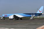 OO-ETB @ EBAW - TUI ERJ195E2 parked for the day in ANR - by FerryPNL