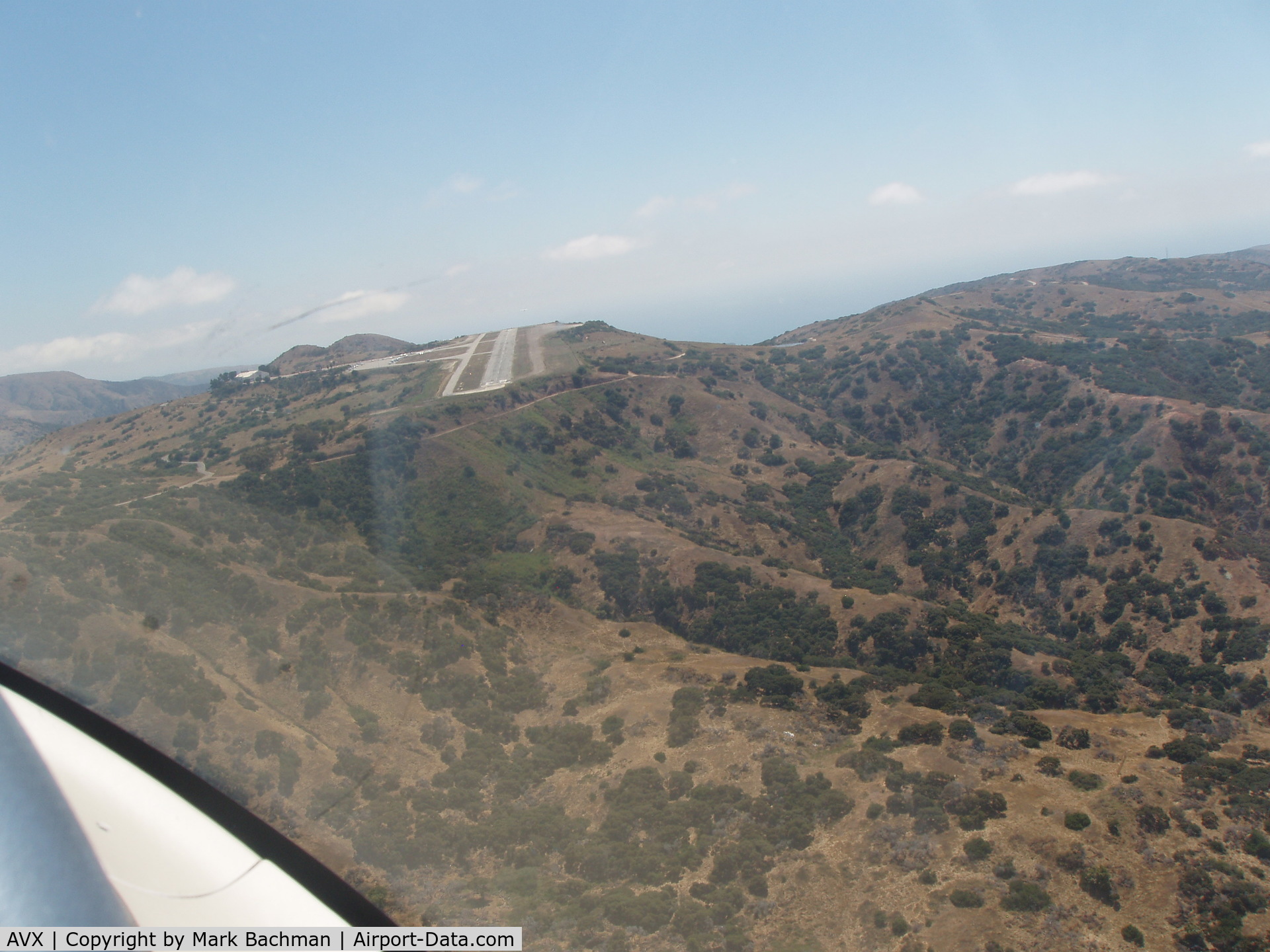 Catalina Airport (AVX) - Final Approach at Catalina Island