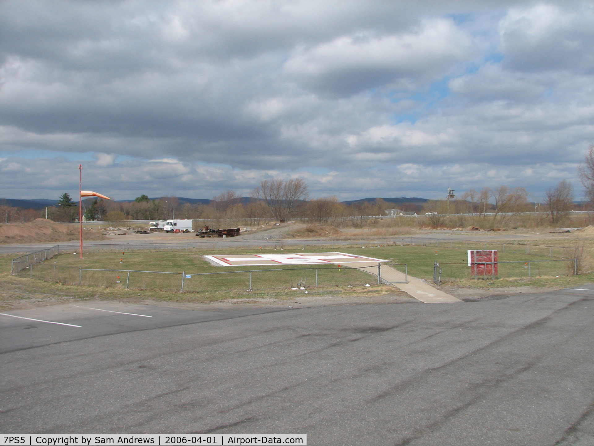 Muncy Valley Hospital Heliport (7PS5) - This is all there is to it.