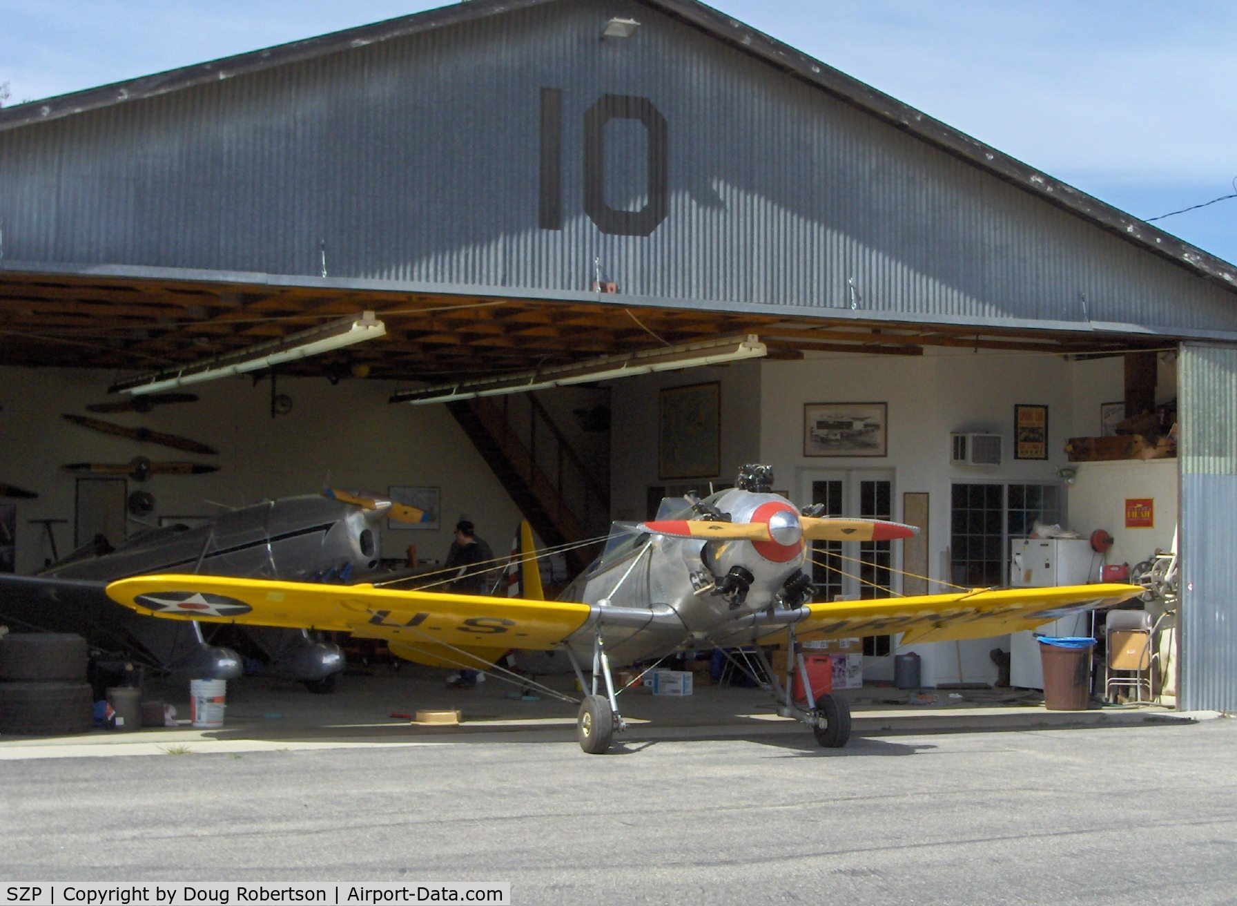 Santa Paula Airport (SZP) - Aviation Museum of Santa Paula, Hangar #4, The Richards Hangar