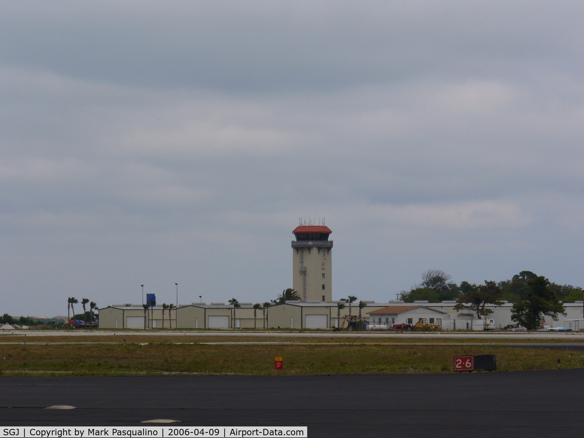 Northeast Florida Regional Airport (SGJ) - Control Tower