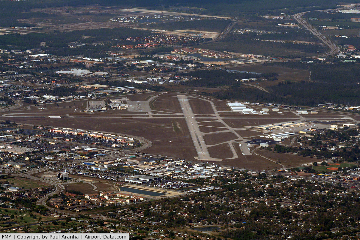 Page Field Airport (FMY) - from 7,500 feet