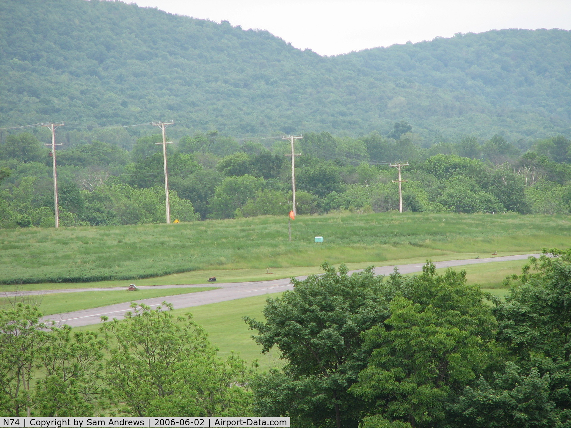 Penns Cave Airport (N74) - The wind sock