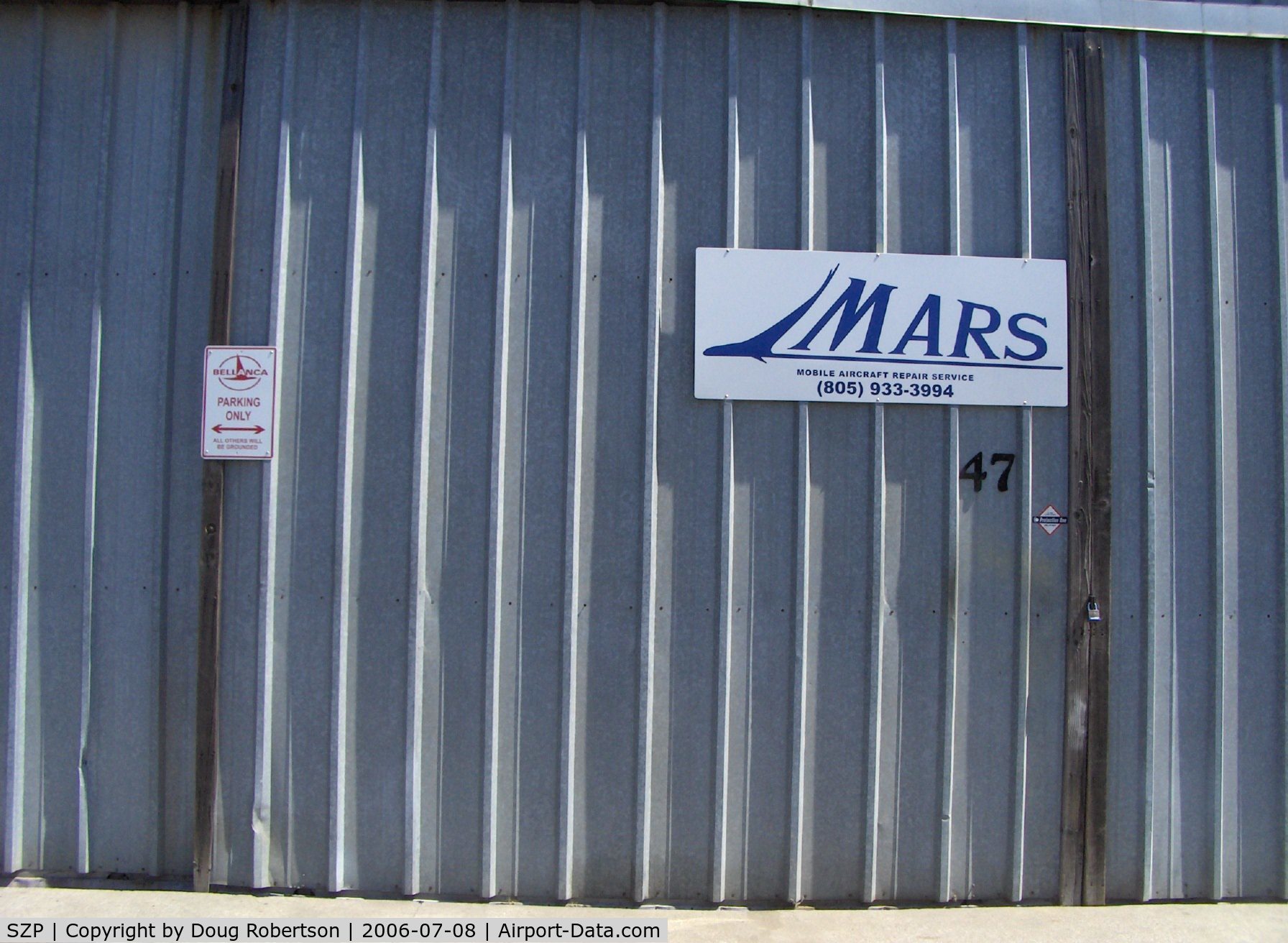 Santa Paula Airport (SZP) - MARS-Mobile Aircraft Repair Service, Dan Torrey, Bellanca specialist