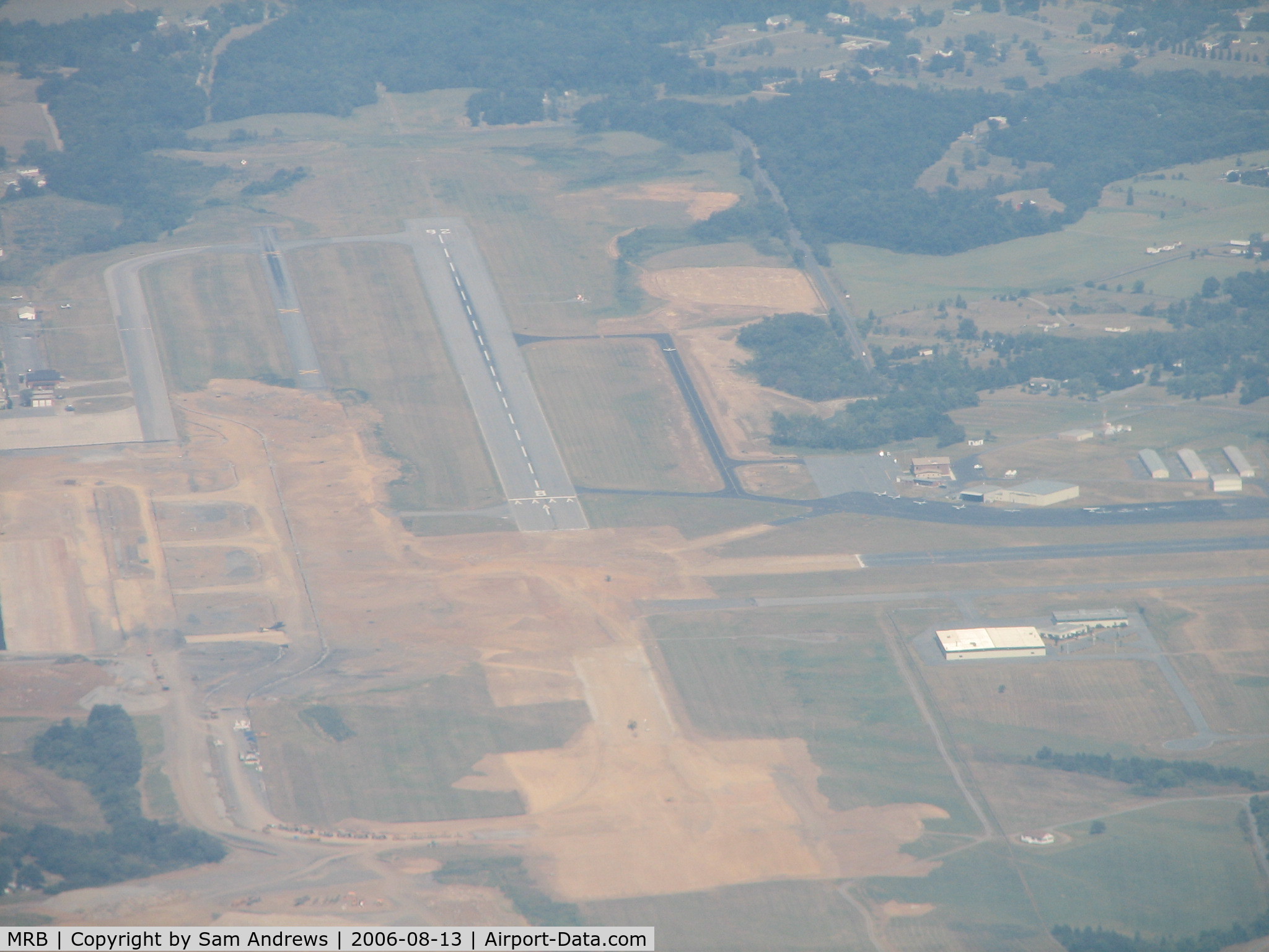 Eastern Wv Rgnl/shepherd Fld Airport (MRB) - They are making some serious improvements here.  I hope they are improvements.
