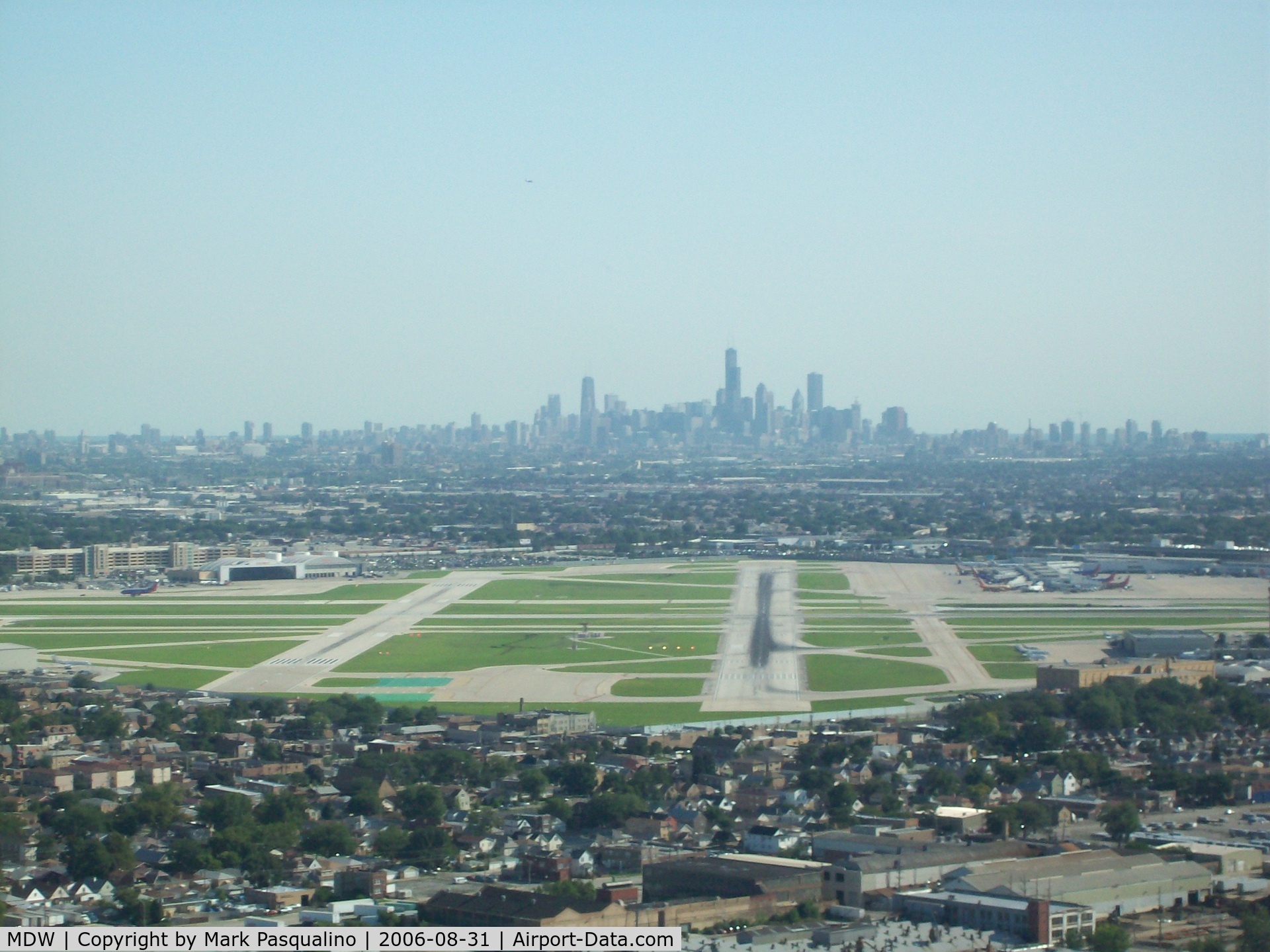 Chicago Midway International Airport (MDW) - Final approach Runway 4R