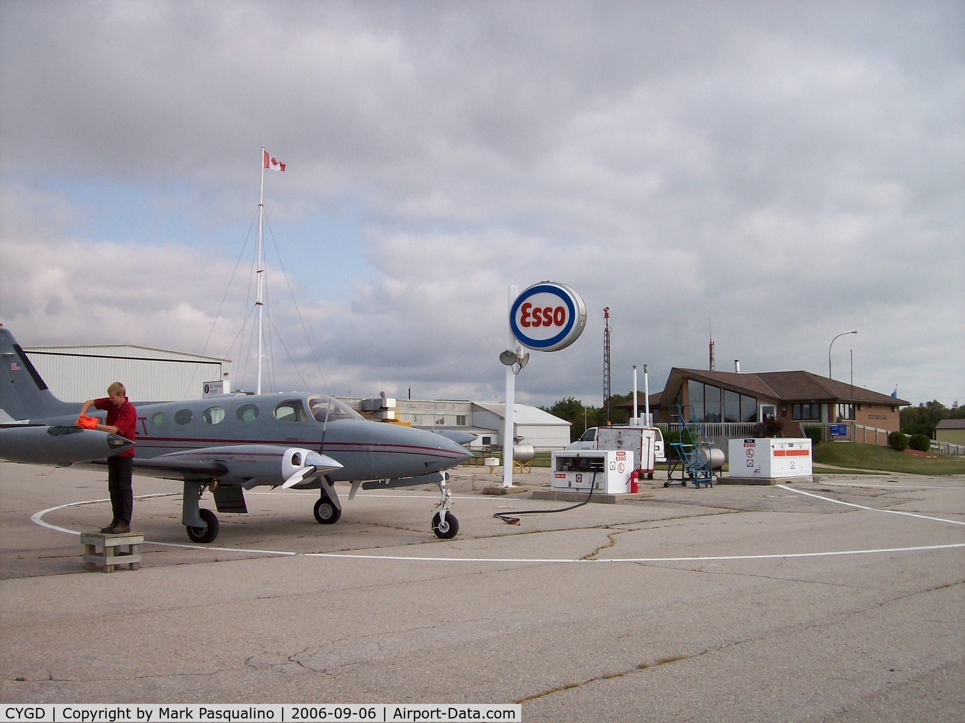 Goderich Airport (Goderich Municipal Airport), Goderich, Ontario Canada (CYGD) - Goderich, Ontario  Main Ramp