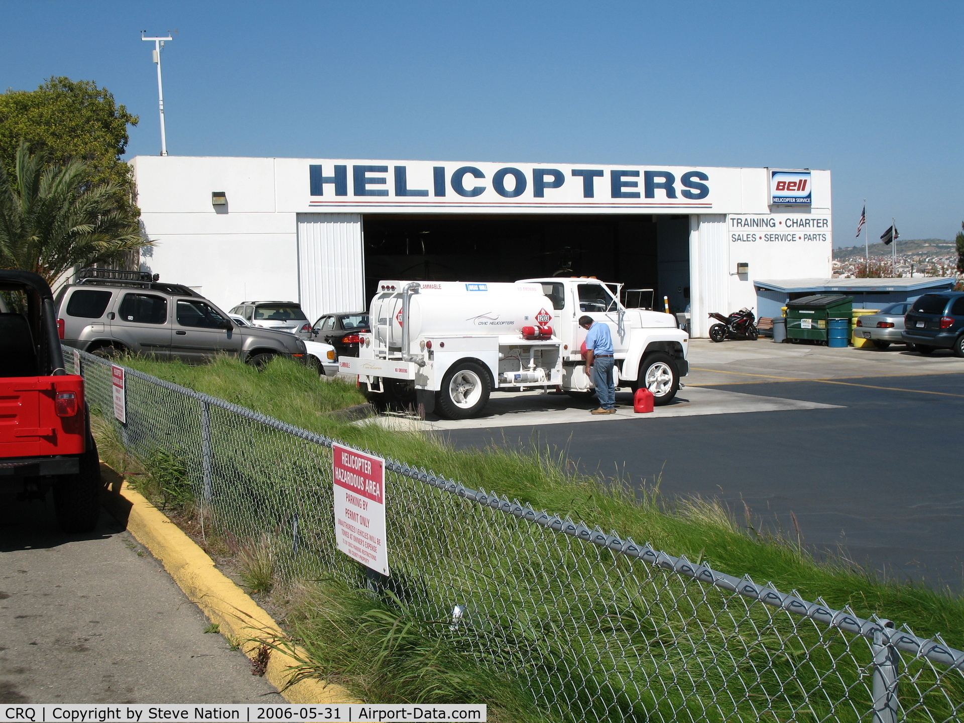 Mc Clellan-palomar Airport (CRQ) - Civic Helicopter training center hangar @ McClellan-Palomar Airport, CA