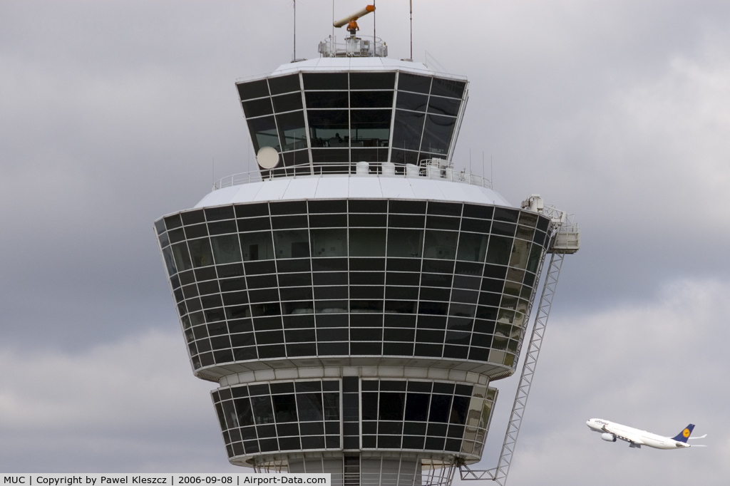 Munich International Airport (Franz Josef Strauß International Airport), Munich Germany (MUC) - Tower in Munich airport