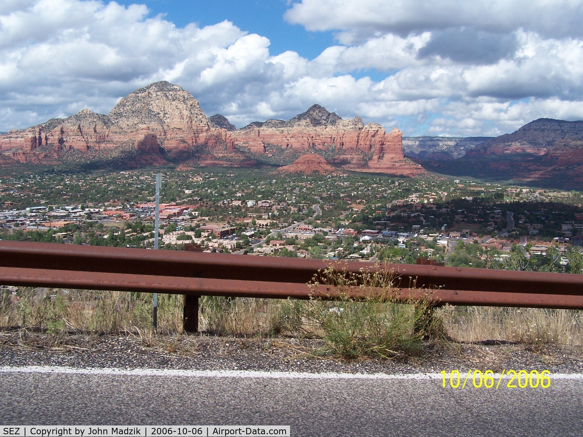 Sedona Airport (SEZ) - View From Airport Rd, Looking At West Sedona