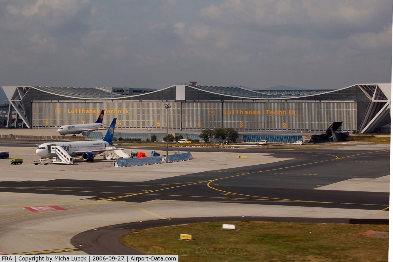 Frankfurt International Airport, Frankfurt am Main Germany (FRA) - The huge maintenance hangar at LH's home base