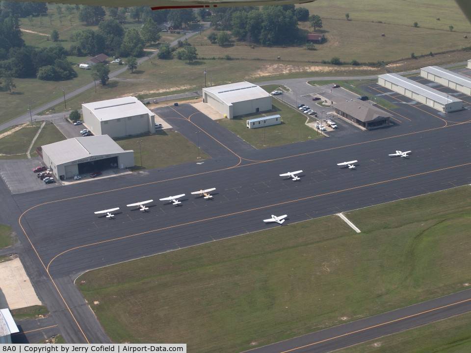 Albertville Rgnl-thomas J Brumlik Fld Airport (8A0) - FBO Ramp Area