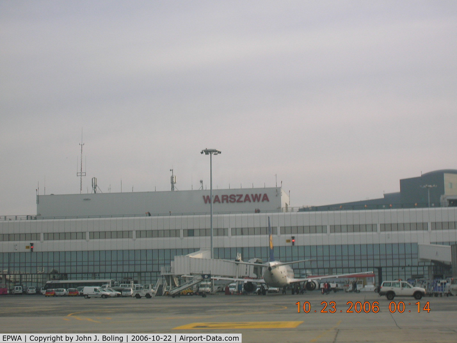 Warsaw Frederic Chopin Airport (formerly Okecie International Airport), Warsaw Poland (EPWA) - WARSZAWA (Warsaw, Poland) Airside of International Terminal