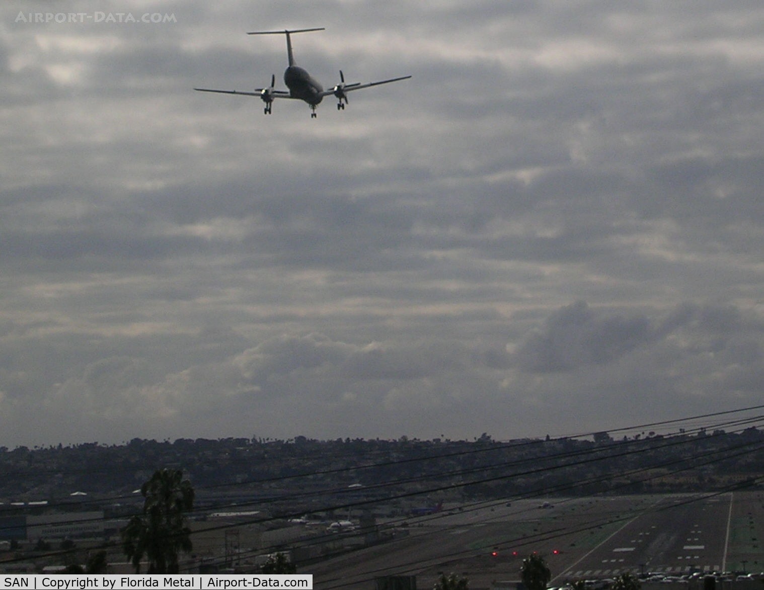 San Diego International Airport (SAN) - Mission Hills view