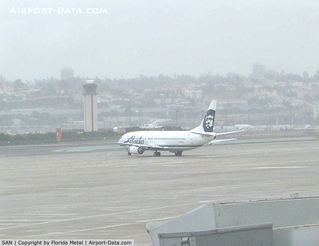 San Diego International Airport (SAN) - Alaska Air on San Diego ramp