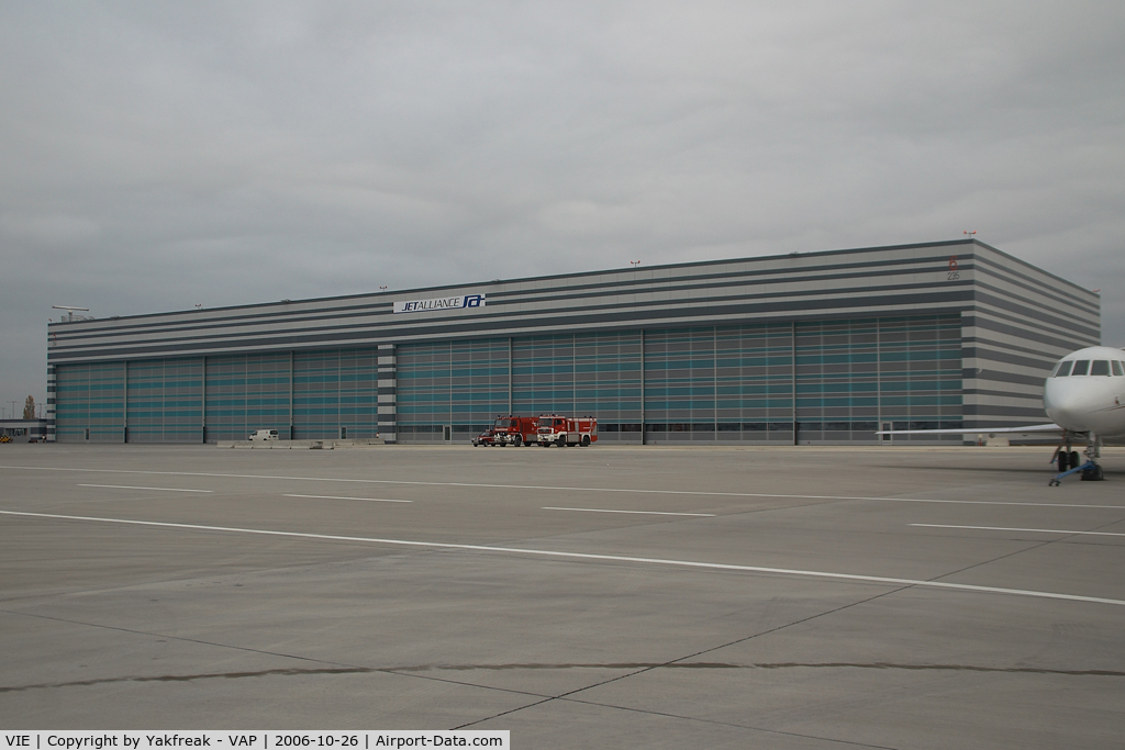 Vienna International Airport, Vienna Austria (VIE) - General Aviation West Hangar 6