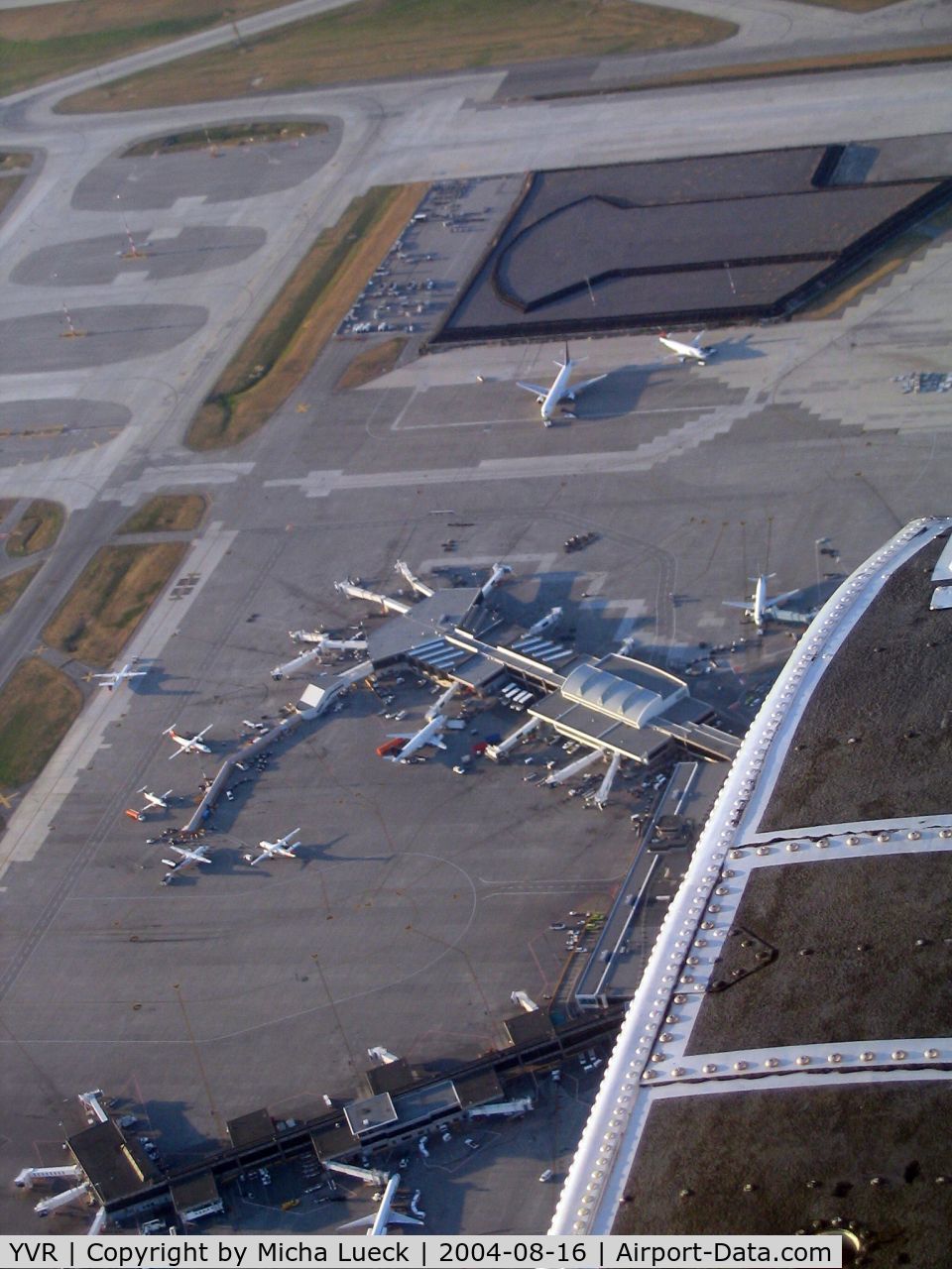 Vancouver International Airport, Vancouver, British Columbia Canada (YVR) - Seen from Harbour Air Single Otter C-GUTW