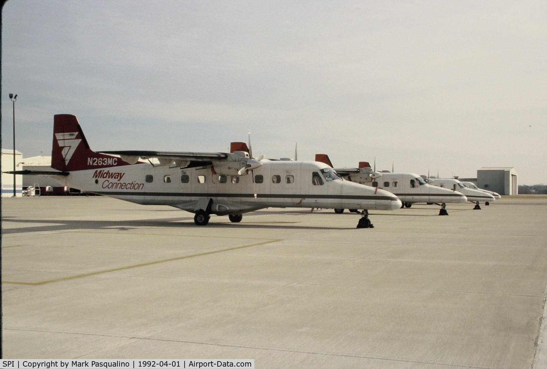 Abraham Lincoln Capital Airport (SPI) - Midwest Connection fleet