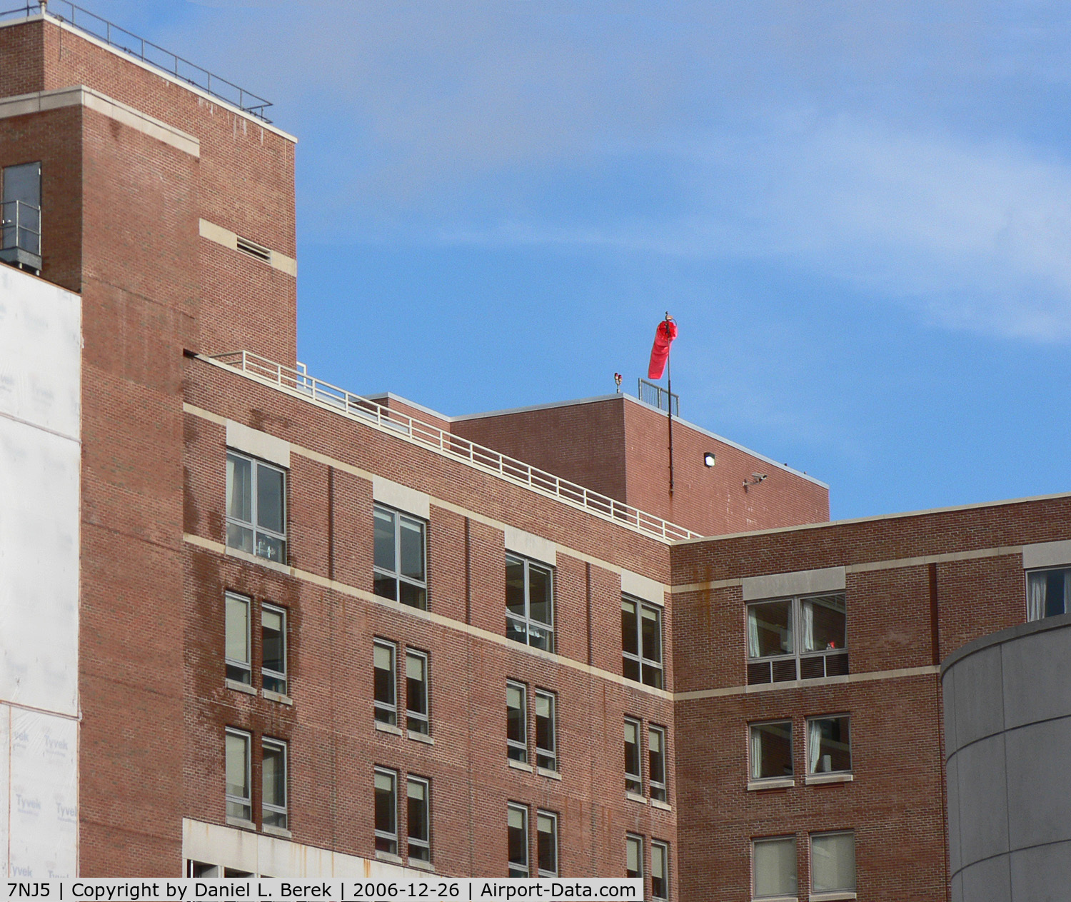 Morristown Memorial Hospital Heliport (7NJ5) - This heliport serves the emergency and trauma center of Morristown Memorial Hospital, Morris County, NJ.