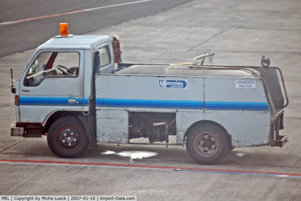 Melbourne International Airport, Tullamarine, Victoria Australia (MEL) - Water supply truck