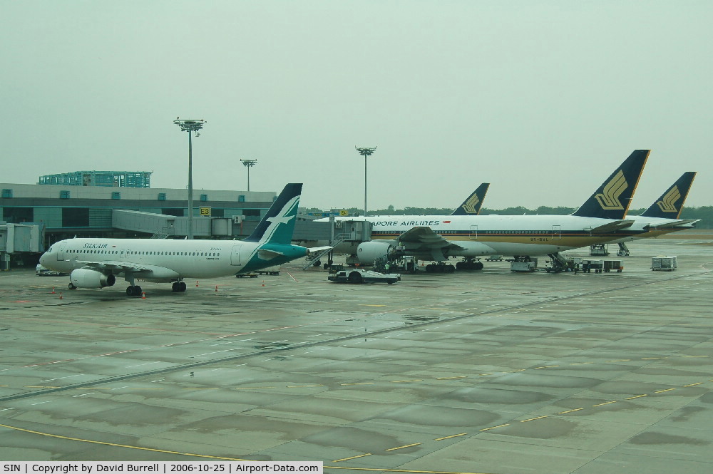 Singapore Changi Airport, Changi Singapore (SIN) - Air Silk & Singapore Airways